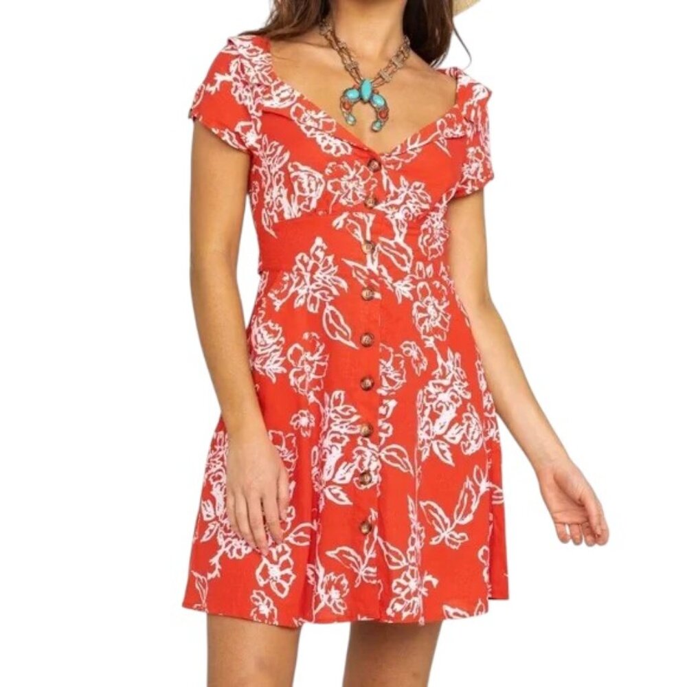 Free People A Thing Called Love Mini Dress